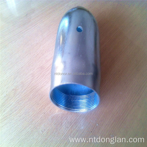 seamless steel metal cap or guard for gas cylinder